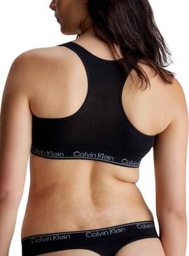 Soutien-gorge Calvin Klein Racerback Noire pour Femme