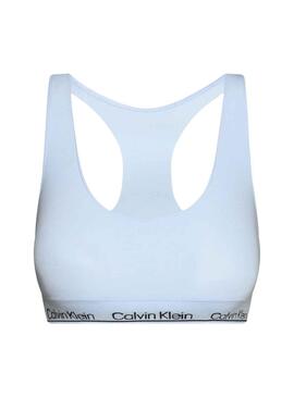 Soutien-gorge Calvin Klein Racerback Blanc pour Femme