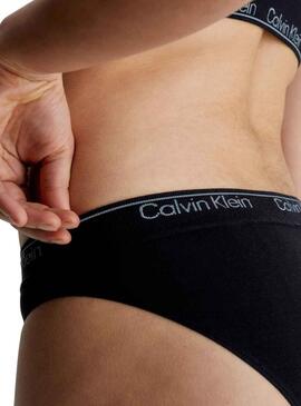 Maillot de bain Calvin Klein Braga Noire pour Femme