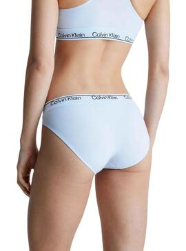 Maillot de bain Calvin Klein Braga Blanc pour Femme