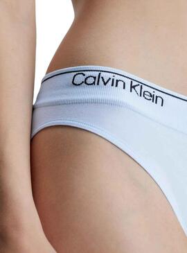 Maillot de bain Calvin Klein Braga Blanc pour Femme