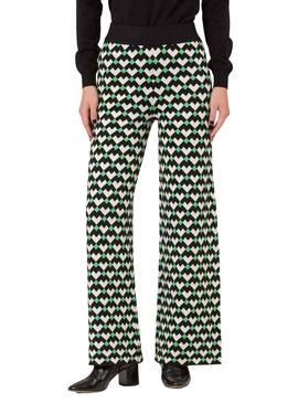 Pantalon Naf Naf Coeur Romboide Multi pour Femme