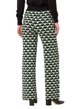 Pantalon Naf Naf Coeur Romboide Multi pour Femme