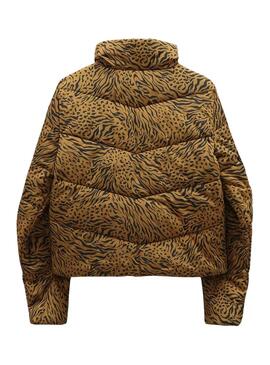 Veste Vans Foundry Puffer Leopardo pour Fille