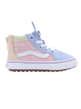 Baskets Vans Sk8 Hi Zip MTE Multi pour Mini