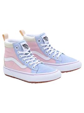 Chaussures Vans Sk8 Hi MTE Multicolores pour Fille