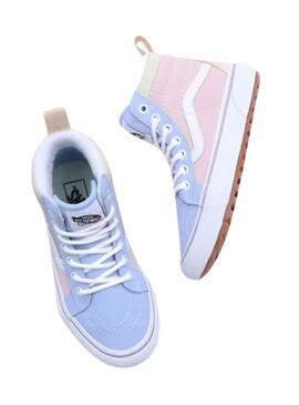 Chaussures Vans Sk8 Hi MTE Multicolores pour Fille