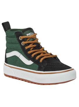 Baskets Vans Sk8 Hi MTE Vert pour Garçon et Fille