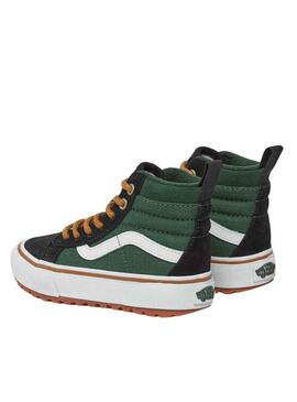 Baskets Vans Sk8 Hi MTE Vert pour Garçon et Fille