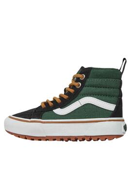 Baskets Vans Sk8 Hi MTE Vert pour Garçon et Fille