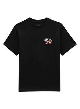 T-Shirt Vans Trou Shot Noire pour Garçon