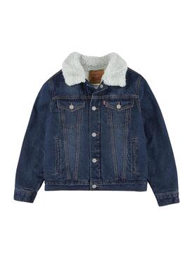 Veste Levis Denim Sherpa pour Fille