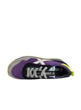 Baskets Munich Um Sky Morado pour Femme