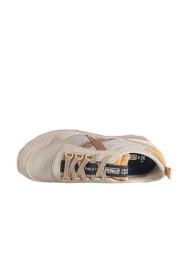 Baskets Munich Um Sky Beige pour Femme