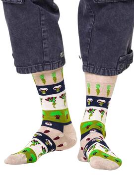 Chaussettes Happy Socks Veggie Stripe Multi Homme