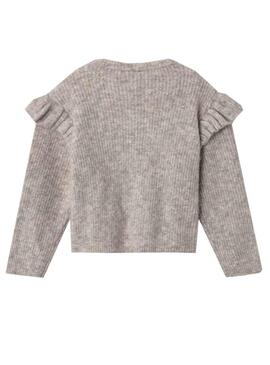 Pull Name It Solaire Beige Melange pour Fille