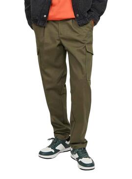 Pantalon Jack & Jones Bill Propre Cargo Vert