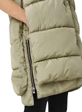Gilet Only New Nora Argent Sauge pour Femme
