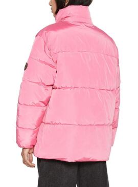 Veste Only Nora Short Puffer Rose pour Femme