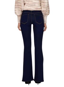 Pantalon Jeans Only Reese Retro Évasé Femme