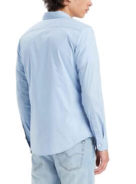 Chemise Levis Battery Housemark Bleu pour Homme