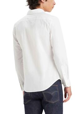 Chemise Levis Battery Housemark Blanc pour Homme