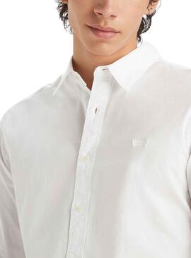 Chemise Levis Battery Housemark Blanc pour Homme