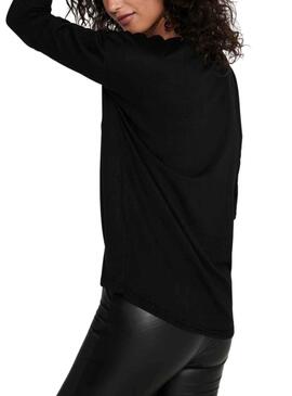 T-Shirt Only Elecos 4/5 Noire pour Femme