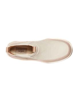 Bottes UGG Chelsea Brisbane Beige pour Femme