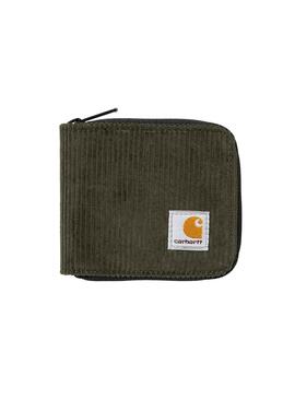 Portefeuille Carhartt Flint Zip Wallet Vert Homme