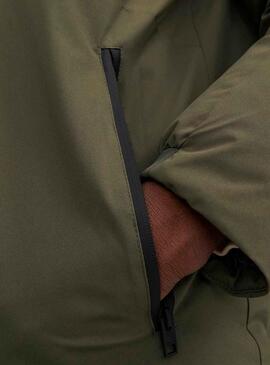 Parka Jack & Jones Payne Vert pour Homme