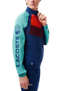 Survêtement Lacoste Teniis x Daniil Medvedev Bleu
