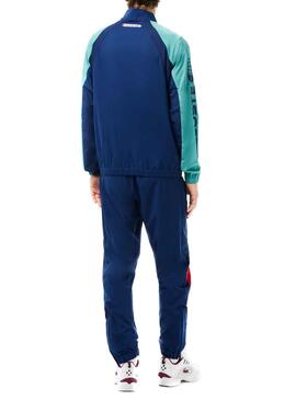 Survêtement Lacoste Teniis x Daniil Medvedev Bleu