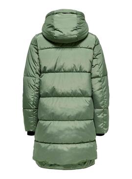 Veste Only New Nora Long Vert pour Femme