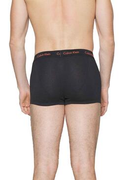 Pack 3 Slip Calvin Klein Low Rise Noire