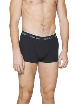 Pack 3 Slip Calvin Klein Low Rise Noire