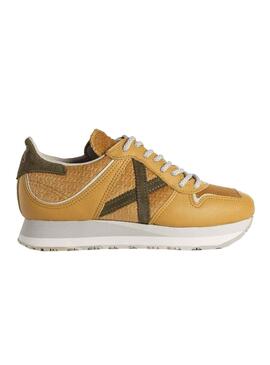 Baskets Munich Massana Jaune pour Homme