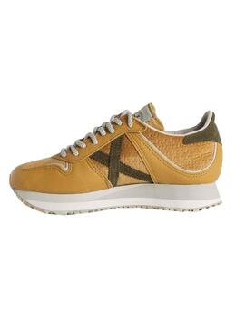 Baskets Munich Massana Jaune pour Homme