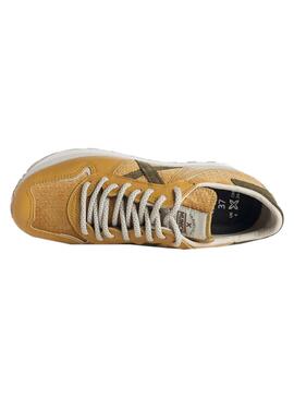 Baskets Munich Massana Jaune pour Homme