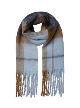 Écharpe Pieces Lysna New Long Bleu pour Femme