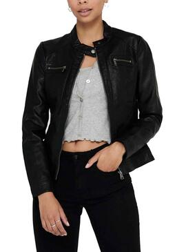 Veste Only Bandit Noire pour Femme