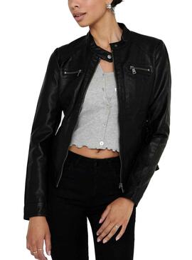 Veste Only Bandit Noire pour Femme