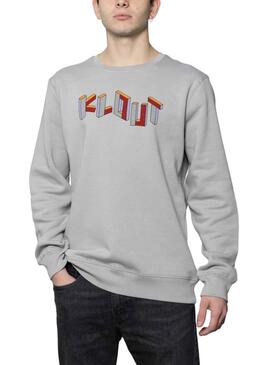 Sweat Klout Art Gris Unisex