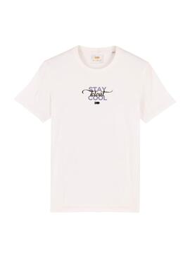 T-Shirt Klout Cool Blanc Unisex