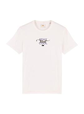 T-Shirt Klout Cool Blanc Unisex