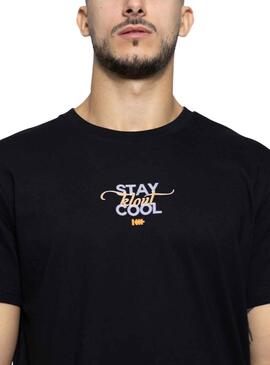 T-Shirt Klout Cool Noire Unisex