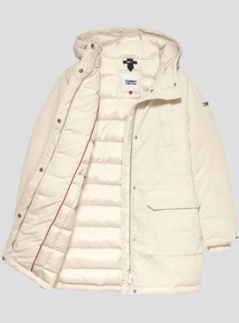 Veste Tommy Jeans Technical Down Beige Femme