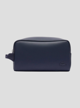 Trousse de Toilette Lacoste Bleu Marine Homme Femme