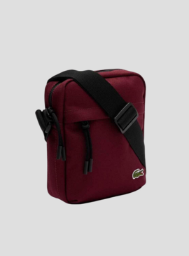 Sac à Bandoulière Lacoste Vertical Camera Bordeaux Homme