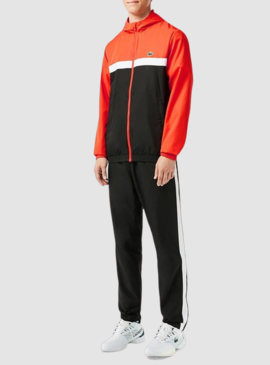 Survêtement Lacoste Tennis Couleur Block Orange Homme